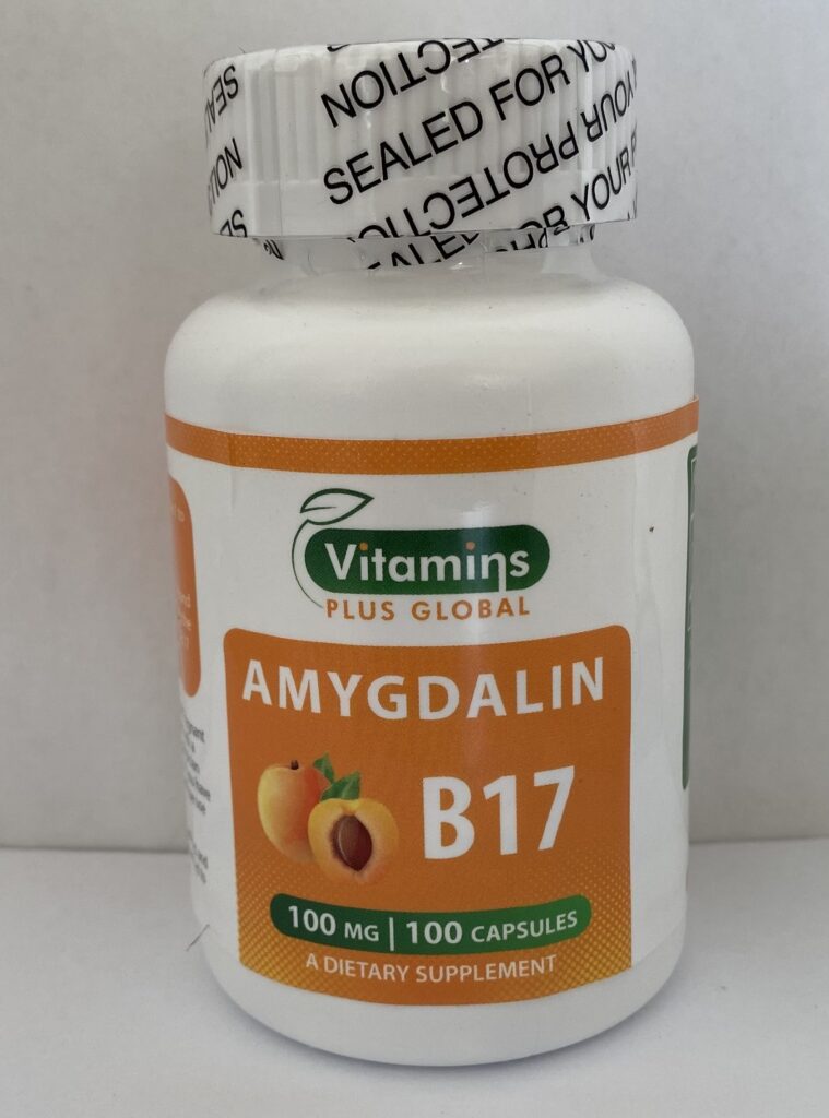 Amygdalin – B17 100mg Capsules – Vitamins Plus Global