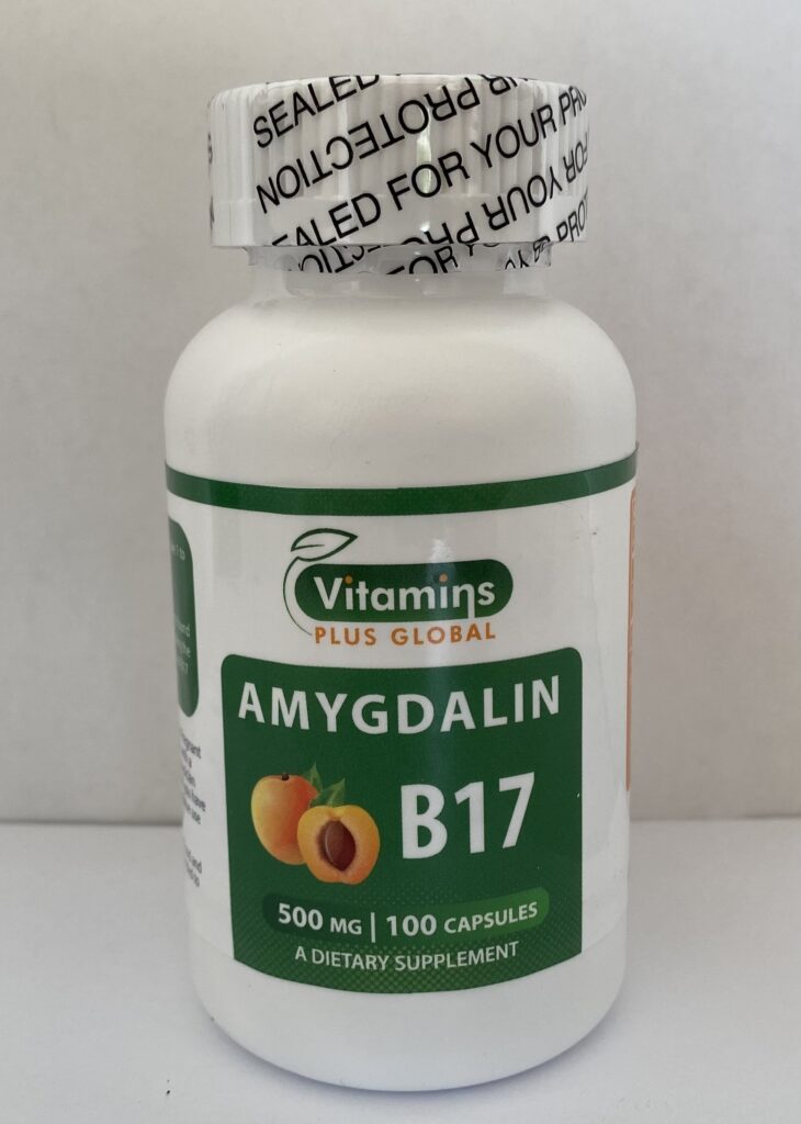 Amygdalin - B17 500mg Capsules